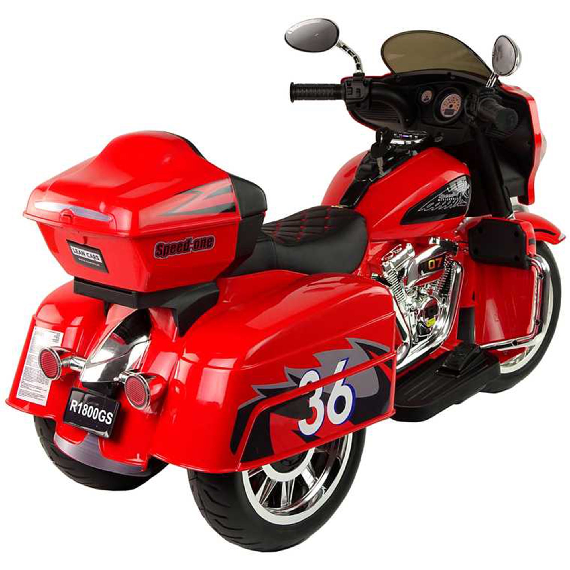 12V Kids Ride on Three-Wheeled Motorcycle 12V Kids Ride on Three-Wheeled Motorcycle